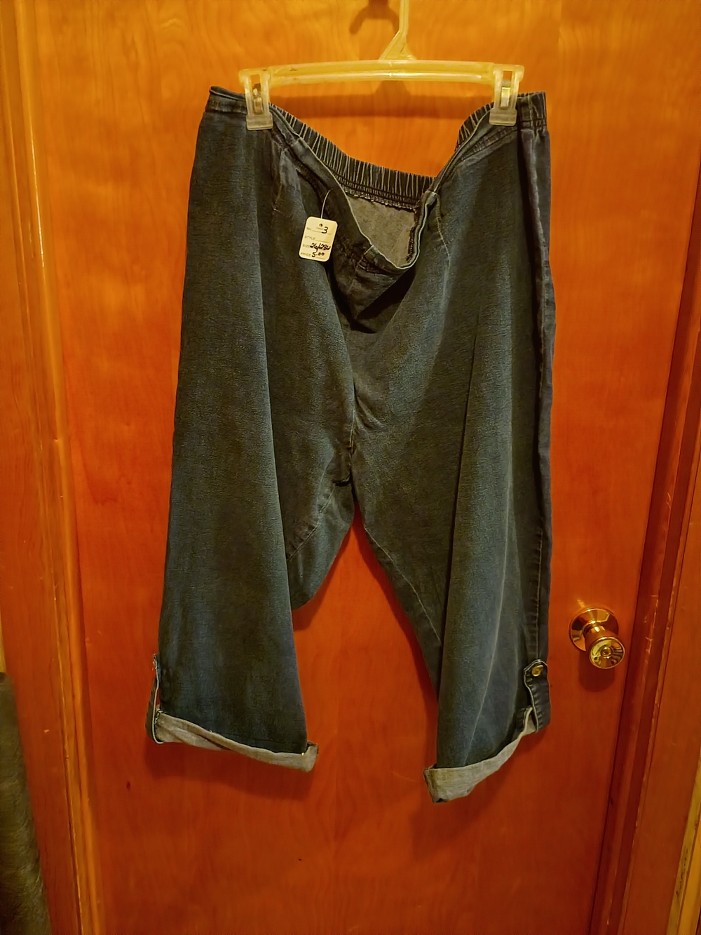Women's Dark Blue Relaxed Fit Jeans